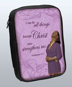 African American Bible Covers Philippians 413 Purple