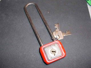 VINTAGE BICYCLE LOCK FOR  AMF MURRAY ROADMASTER