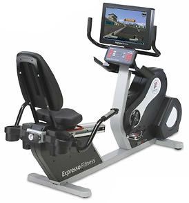 Expresso Fitness s3r Recumbent Exercise Bike Cycle s3 r, Refurbished