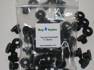 6mm Bay Hydro Top Hat Grommets Top Fed Bucket System $SAVE BIG$ BULK