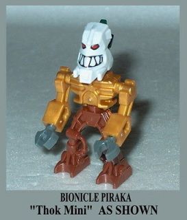 BIONICLE Lego Mini Piraka with THOK Head NEW as shown