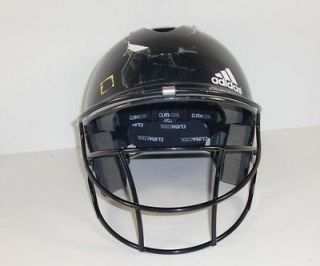 Adidas Phenom Adjust Combo Black Batting Helmet & Face Guard Low