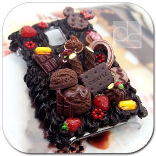 Chocolate Cream Hard Skin Case For LG Optimus One 1 P509 T mobile