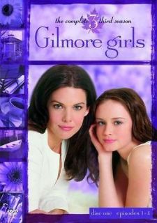 Gilmore Girls Season 3 Complete DVD Box Set Family Drama TV Series