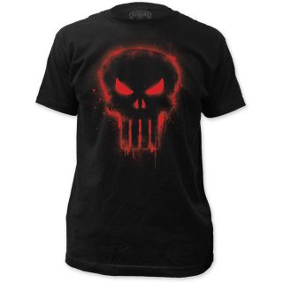 NEW The Punisher Blood Skull Logo Emblem Marvel Comics Hero Size T