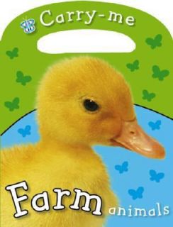 Carry Me Farm Animals by Joanna Bicknell (2008, Board Book) Brand New