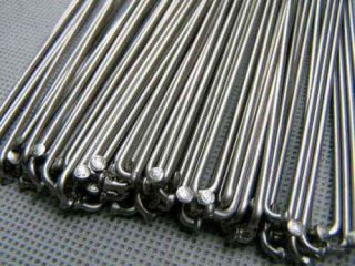 Stainless Steel Spokes 190mm   14G 2.0mm 72 ct