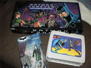 Batman Forever Battle At Big Top 3 D Board Game,1982 BATMAN LUNCHBOX