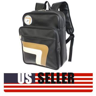 US SELLER New Extreme Backpack Black Book bag laptop school iped case
