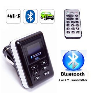 Bluetooth Car FM Transmitter Kit USB SD  Player iPhone Handsfree