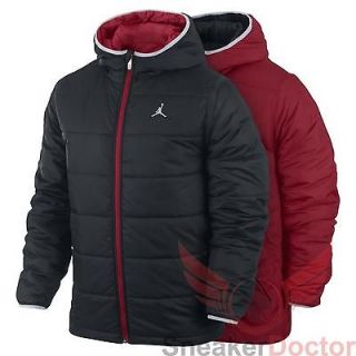 Air Jordan Reversible Jacket BRED Black/Varsity Red Size M L XL 2XL