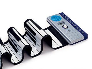 61 Key MIDI Roll up Electric Keyboard Piano Flexible Portable Silicone
