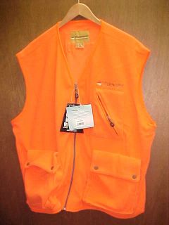 Russell Clothing Sale Blaze Orange EVOLUTION Fleece Vest 04120 XL