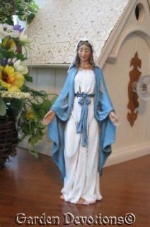 Pretty 6 OUR LADY OF GRACE Blessed Mother Mary Statue
