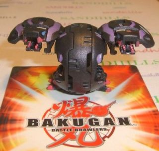 Bakugan Dual Hydranoid Black Darkus B2 Bakuswap 540G