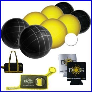 100mm Bocce Ball Set (Resin)   NEW outdoor game w/ case