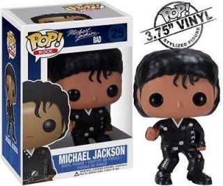 Michael Jackson Official MJ Merchandise Bad Pop Vinyl Figure   New