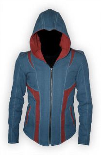 Assassins Creed Revelations Ezio Hoodie Jacket Coat Costume   Custom