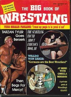 BIG BOOK of WRESTLING Pedro Morales Tarzan Tyler Waldo Von Erich 11