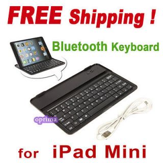 Wireless Bluetooth English Keyboard QWERTY Case Cover for iPad Mini