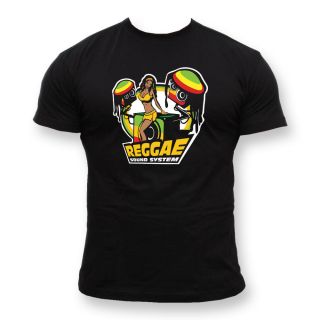 shirt REGGAE SOUND SYSTEM Jamaica Smoking Spliff Cannabis