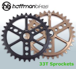 Hoffman Bikes Dinky Sprocket Chainwheel Chain Ring BMX 33T BLACK