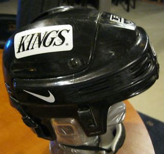 LOS ANGELES LA KINGS NHL ICE HOCKEY NIKE BLACK HELMET(L/XL)CU STOM