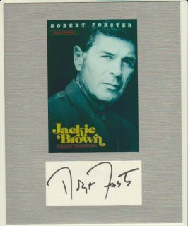 Robert Brown autograph