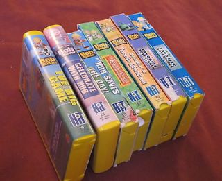 Lot of 7 Bob the Builder VHS Animated VideosPreschoo l Collection Set