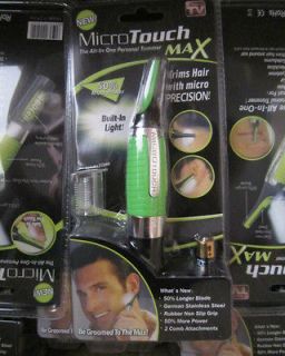 Newly listed Micro Touch Max Personal Hair Trimmer Nose Ear Eyebrow 50