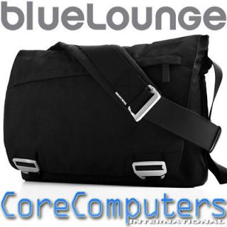 BlueLounge Bonobo Messenger for Apple 13 17 MacBook Black Bag