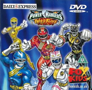 Power Rangers DVD   Wild Force (U)