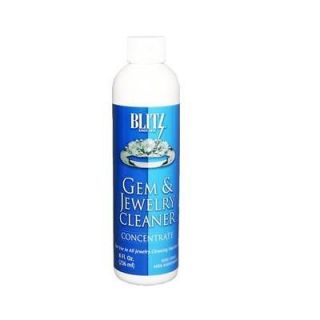 Blitz 8 OZ Gem Gold Jewelry Diamond Cleaner Concentrate Bottle
