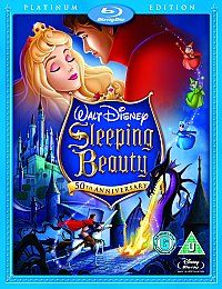 Blu Ray + DVD Set Sleeping Beauty (3 Disc Set Walt Disney RARE Classic