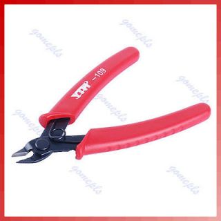 Mini 5 inch Electrical Crimping Plier Snip Cutter Hand Tool Red New