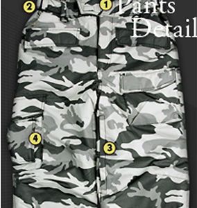 Mens Premium Winter Waterproof Ski Snowboard Pants, BJ107(Size  M