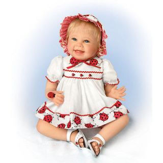 Tiny Tickles Ashton Drake Baby Doll by Bonnie Chyle! IN STOCK NOW!