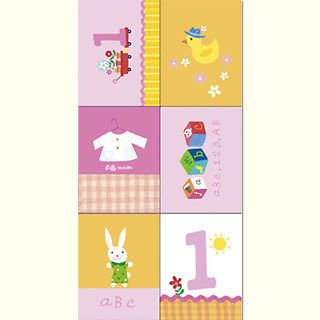 Baby GIRL First birthday Sticker Sheet low ship