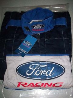 FORD FULL SIZE KIDS RACE SUITE SUIT COULD BE FRAMED SML MED LRG