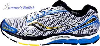 Saucony Triumph 9 Mens Running Shoes White/Royal