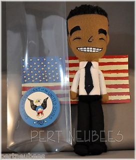 New 2012 Victory Edition OBAMA 11 Plush Doll TOY Hand Made Ltd to 500