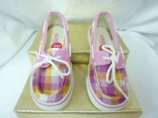 youth canvas shoes plaid pink  boat shoes loafers shoes casual shoes