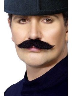 Victorian London Bobby Moustache Fancy Dress FREE P&P