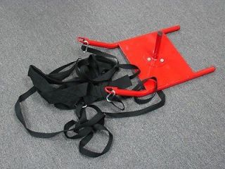 Metal Weight Sled and Speed Resistance Training Harness