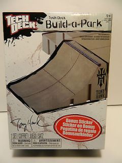 Tony Hawk Tech Deck Build a Park Quarter Pipe Ages 9+ ***New in Pack
