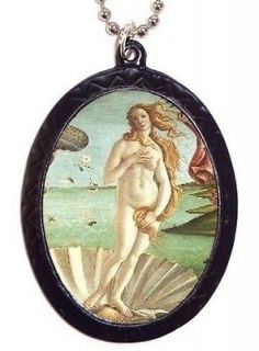 BIRTH OF VENUS Necklace Botticelli Renaissance Art