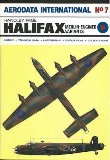 AERODATA INTERNATIONAL 7 HANDLEY PAGE HALIFAX WW2 RAF ROLLS ROYCE