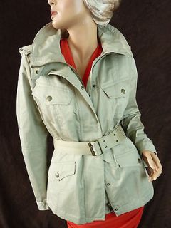 750 NWT BURBERRY BRIT Trench Hooded Womens Jacket US 12