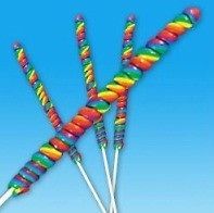 Twist Unicorn whirly whirley lolli pop Lollipop Big 18 Inch 12 count