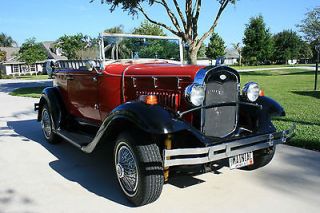 Ford  Model A Phaeton 1931 Ford Model A Phaeton Replicar Made By